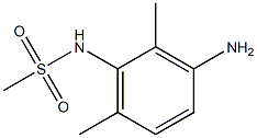 N-(3-amino-2,6-dimethylphenyl)methanesulfonamide 结构式