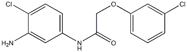 N-(3-amino-4-chlorophenyl)-2-(3-chlorophenoxy)acetamide