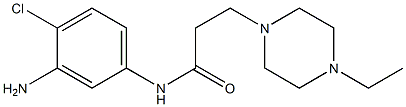 N-(3-amino-4-chlorophenyl)-3-(4-ethylpiperazin-1-yl)propanamide