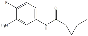 N-(3-amino-4-fluorophenyl)-2-methylcyclopropanecarboxamide