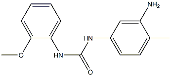 N-(3-amino-4-methylphenyl)-N'-(2-methoxyphenyl)urea Structure