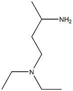 N-(3-aminobutyl)-N,N-diethylamine Structure