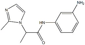 N-(3-aminophenyl)-2-(2-methyl-1H-imidazol-1-yl)propanamide
