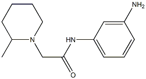 N-(3-aminophenyl)-2-(2-methylpiperidin-1-yl)acetamide
