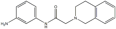 N-(3-aminophenyl)-2-(3,4-dihydroisoquinolin-2(1H)-yl)acetamide