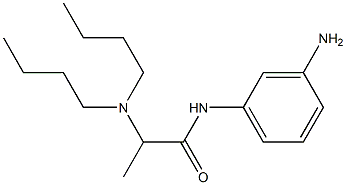 N-(3-aminophenyl)-2-(dibutylamino)propanamide