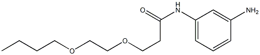 N-(3-aminophenyl)-3-(2-butoxyethoxy)propanamide