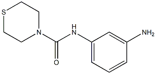 N-(3-aminophenyl)thiomorpholine-4-carboxamide