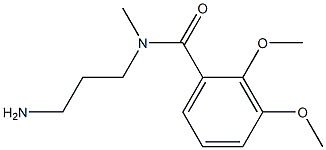 N-(3-aminopropyl)-2,3-dimethoxy-N-methylbenzamide Structure