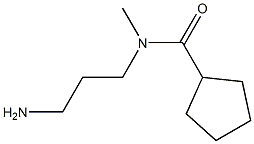 N-(3-aminopropyl)-N-methylcyclopentanecarboxamide