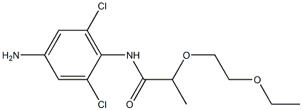 N-(4-amino-2,6-dichlorophenyl)-2-(2-ethoxyethoxy)propanamide