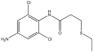 N-(4-amino-2,6-dichlorophenyl)-3-(ethylsulfanyl)propanamide