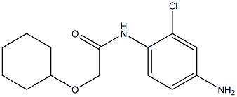 N-(4-amino-2-chlorophenyl)-2-(cyclohexyloxy)acetamide|