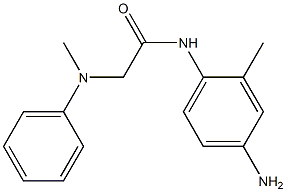 N-(4-amino-2-methylphenyl)-2-[methyl(phenyl)amino]acetamide