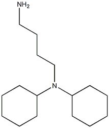 N-(4-aminobutyl)-N-cyclohexylcyclohexanamine Structure