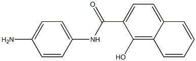 N-(4-aminophenyl)-1-hydroxy-2-naphthamide Struktur