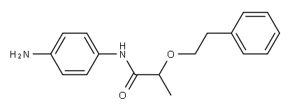 N-(4-aminophenyl)-2-(2-phenylethoxy)propanamide