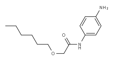 N-(4-aminophenyl)-2-(hexyloxy)acetamide