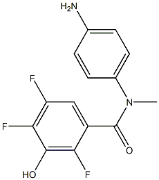 N-(4-aminophenyl)-2,4,5-trifluoro-3-hydroxy-N-methylbenzamide