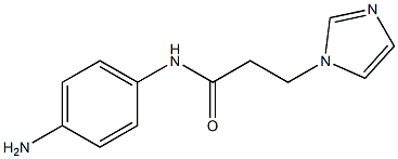 N-(4-aminophenyl)-3-(1H-imidazol-1-yl)propanamide Structure