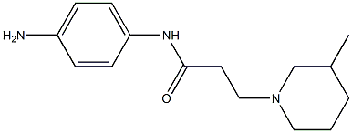N-(4-aminophenyl)-3-(3-methylpiperidin-1-yl)propanamide