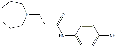 N-(4-aminophenyl)-3-azepan-1-ylpropanamide Struktur