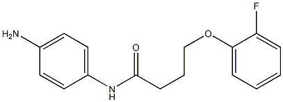 N-(4-aminophenyl)-4-(2-fluorophenoxy)butanamide