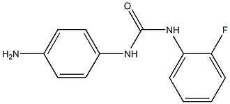 N-(4-aminophenyl)-N'-(2-fluorophenyl)urea Structure