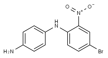 N-(4-aminophenyl)-N-(4-bromo-2-nitrophenyl)amine
