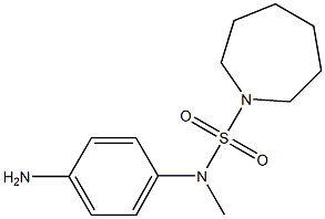 N-(4-aminophenyl)-N-methylazepane-1-sulfonamide