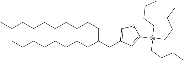 Tributyl-[4-(2-octyl-dodecyl)-thiophen-2-yl]-stannane