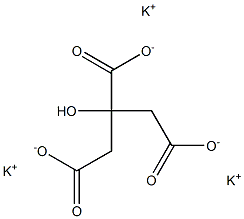 柠檬酸钠钾,,结构式
