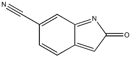 6-氰基吲哚-2-酮, , 结构式