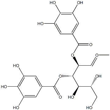 1-O-methyl-2,3-di-O-galloylglucose