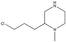 CHLOROPROPYLMETHYLPIPERAZINE Struktur