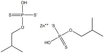 ZINC2-METHYLPROPYLPHOSPHORODITHIOATE Structure