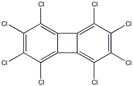 OCTACHLORODIPHENYLENE Struktur