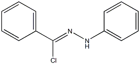N-(ALPHA-CHLOROBENZYLIDENE)PHENYLHYDRAZINE Structure