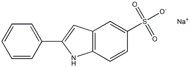 2-PHENYL-1H-INDOLE-5-SULPHONICACID,MONOSODIUMSALT