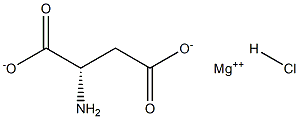 MAGNESIUM-L-ASPARTATEHYDROCHLORIDE Struktur