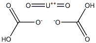URANYLBICARBONATE 化学構造式