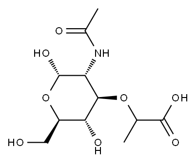 N-Acetyl-nuramic acid Struktur
