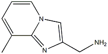(8-Methylimidazo[1,2-a]pyridin-2-yl)methylamine Structure