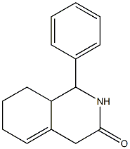 1-Phenyl-1,4,6,7,8,8A-Hexahydroisoquinolin-3(2H)-One 结构式