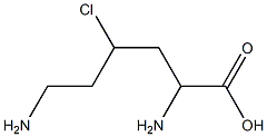  2,6-diamino-4-chloro-hexanoic acid