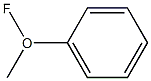 O-FLUOROMETHOXYBENZENE 结构式