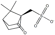 R-(-)-10-CAMPHOR SULFONATE Struktur