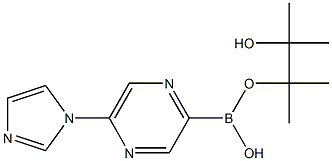 5-(IMIDAZOL-1-YL)PYRAZINE-2-BORONIC ACID PINACOL ESTER