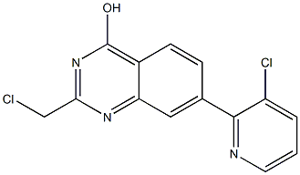 2-(CHLOROMETHYL)-7-(3-CHLOROPYRIDIN-2-YL)QUINAZOLIN-4-OL