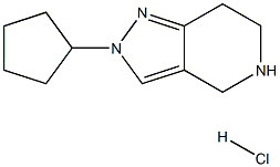 2-CYCLOPENTYL-2,4,6,7-TETRAHYDRO-5H-PYRAZOLO[4,3-C]PYRIDINE HYDROCHLORIDE